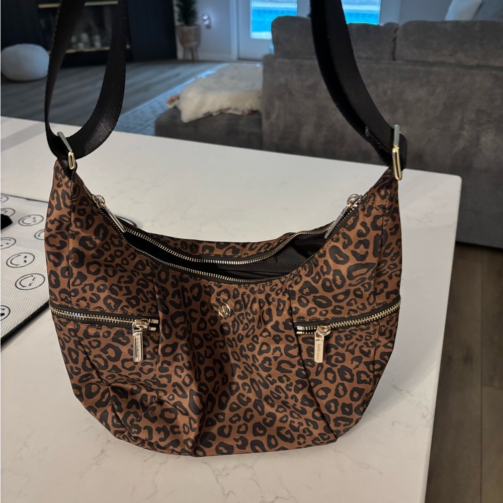 Lululemon Leopard Print Shoulder Bag